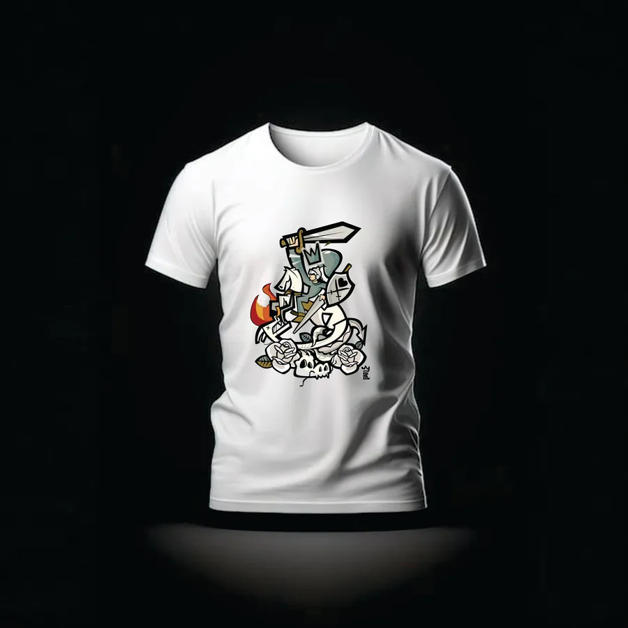 Camiseta Cavaleiro da Umbanda — Rei 7 da Lira